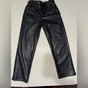 Zara boys faux leather pants size 8-9.